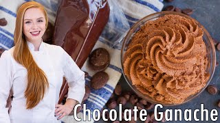 How to Make Chocolate Ganache Glaze amp Chocolate Filling Recipe [upl. by Brenda613]