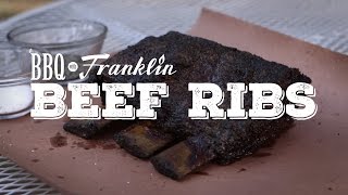 BBQ with Franklin Beef Ribs [upl. by Kaczer49]