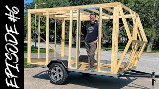 How to Build a Travel Trailer  DIY Guide to Installing the Floor and Framing [upl. by Posner]