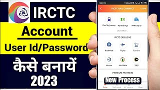 irctc account kaise banaye  irctc user id kaise banaye  how to create irctc account in hindi [upl. by Chemesh]