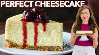 How to make the PERFECT CHEESECAKE with Cherry Sauce [upl. by Elaen]