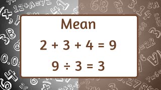 How to Calculate the Mean [upl. by Lerraj]