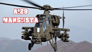 Agusta A129 Mangusta  The First attack helicopter designed and built entirely in Western Europe [upl. by Yelsa]