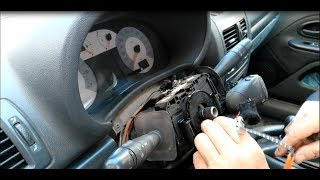 Renault Clio Symbol Airbag Kontaktörü Nasıl SökülürAirbag LambasıAirbag Lamp And Steering Removing [upl. by Arutnev837]