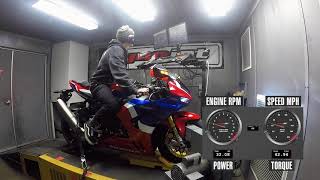 Honda CBR1000RRR Fireblade S Dyno [upl. by Risan]