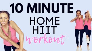 10 Minute Full Body Workout at Home with Lucy WyndhamRead  No equipment needed [upl. by Ynwat141]