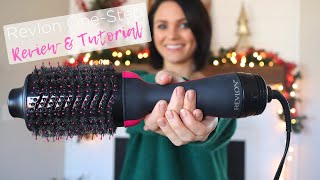 Easiest Way To Use Revlon OneStep Volumizer Hair Dryer amp Review [upl. by Ynaffit]