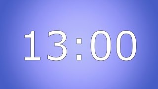 13 minute timer [upl. by Ycat]