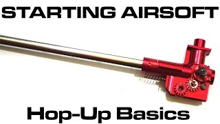 Starting Airsoft  Hop Up Basics How a Hop Up Works Beginners Guide [upl. by Jone]