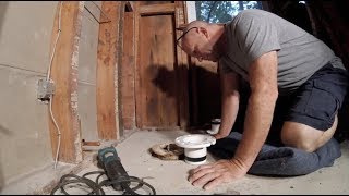 Cast Iron Toilet Flanges Replaced [upl. by Nehpets]