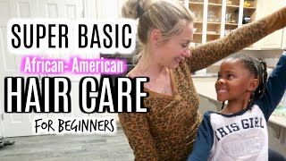 AFRICAN AMERICAN KIDS HAIR CARE ROUTINE  TIPS FOR FOSTER amp ADOPTIVE PARENTS CHRISTY GIOR [upl. by Sapers]