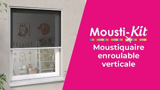 GUIDE Montage moustiquaire enroulable verticale Moustikit [upl. by Yatnahc53]