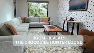 Room Reveal The Crocodile Hunter Lodge [upl. by Elconin]