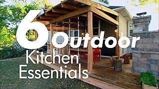 6 Incredible Outdoor Kitchens  DIY Network [upl. by Purvis28]