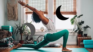 40min MOON SALUTATIONS  A YOGA FLOW TO HONOR YOUR FEELINGS [upl. by Ziguard577]