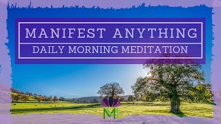 20 Minute Morning Meditation For Manifesting  Morning Meditation  Mindful Movement [upl. by Akemehc]