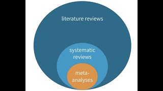 Whats the Difference between a Literature Review Systematic Review and MetaAnalysis [upl. by Dahaf871]