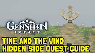 Genshin Impact Time And The Wind Hidden Side Quest Guide Secret Island Location [upl. by Lidaa]