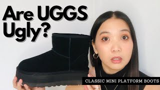 RUTHLESS Ugg Boots Review  Classic Platform Mini [upl. by Reba448]