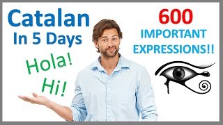 Learn Catalan in 5 days Conversation for Beginners [upl. by Beverlee]