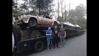 Car Farmer Ep 2 Dennis Collins and Coffee Walk visit Monster Muscle Car Farm  Camaro SS Pace Car [upl. by Debbee849]