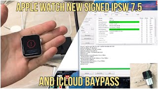 How To RemoveBypass iCloud on Apple Watch Series 7000 To Series 3 On WatchOS 842 Unsigned [upl. by Adianes]