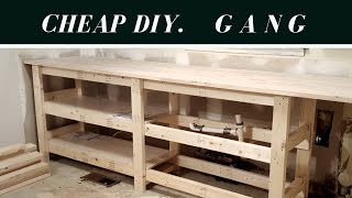 DIY CHEAP Cabinets Part 1 [upl. by Aphrodite386]