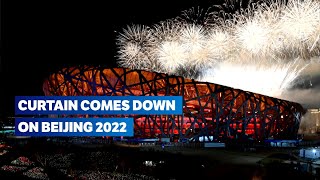 🎆 Closing Ceremony Highlights  Beijing 2022 [upl. by Ahsier]