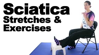 Sciatica Stretches amp Exercises  Ask Doctor Jo [upl. by Suivart880]