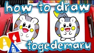 How To Draw Togedemaru Pokemon [upl. by Epuladaugairam570]