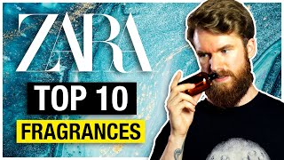 Zara TOP 10 Fragrances  Awesome Cheapies  Mens Cologne Review [upl. by Buroker]