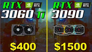 RTX 3060 Ti vs RTX 3090  How Big is The Difference [upl. by Etnahsa]