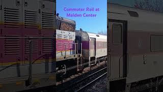 Commuter Rail at Malden Center [upl. by Ciel]