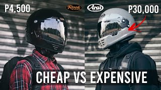 ROOK Helmet Review vs CRAZY EXPENSIVE Arai Rapide Neo [upl. by Jolynn]