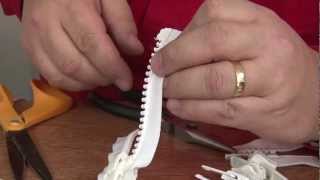 Zipper Shortening amp Stops  Part 4 of Zippers Explained in Detail [upl. by Eelatsyrc]