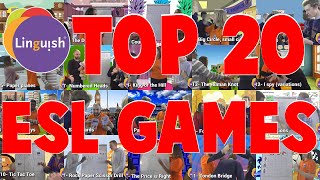 TOP 20 ESL games to get your students talking  Linguish [upl. by Lleroj]