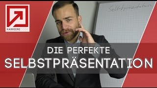 Vorstellungsgespräch  die perfekte Selbstpräsentation mit Beispiel [upl. by Rania]