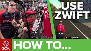 How To Use Zwift  Zwift For Beginners [upl. by Maisel]