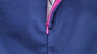 How to Sew An Invisible Zipper With A Lining [upl. by Ahsircal302]