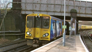 Half an Hour at 216  Birkenhead North Station 1022017  Class 507 508 terminus [upl. by Leirea]