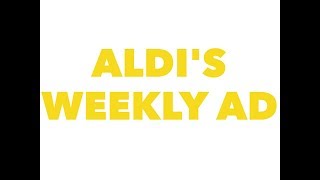 Aldis Weekly Ad for August 15  21st 2018 [upl. by Siaht]