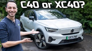 Volvo C40 review Better than XC40 Recharge amp Tesla Model Y [upl. by Allertse]