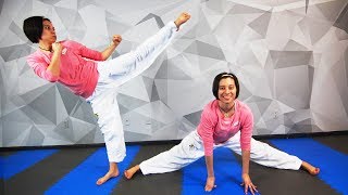 Top 5 Stretches for Taekwondo Kicking [upl. by Lodi301]