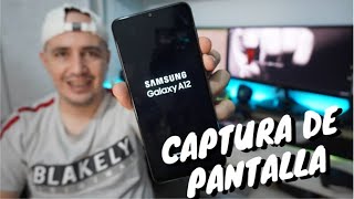 SAMSUNG GALAXY A12 📲 Como Hacer un Screenshot FÁCIL O Captura De Pantalla 👉  Orientador Movil [upl. by Corley]