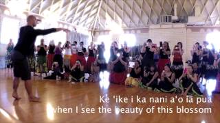 KUU LEI HULILI Kuana Torres Kahele Hula Workshop [upl. by Ennahgem442]