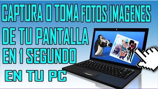 Como Hacer Una Captura De Pantalla En PC En Laptop Windows 11  10  8  7 [upl. by Narahs]