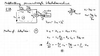 Modellierung PM DC Motor  Teil 1  Zustandsraummodell [upl. by Llerroj]