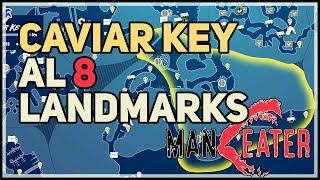 All Caviar Key Landmarks Maneater [upl. by Vanhook]