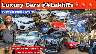 Convertible Luxury Cars at ₹4LakhRs💥💥60 Premium Certified Cars For Sale at Very Low Pricings Ever😱👍 [upl. by Aihseuqal]