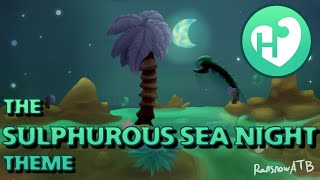 Terraria Calamity Mod Music  quotcaustic tidesquot  Theme of the Sulphurous Sea Night [upl. by Enirehtahc611]